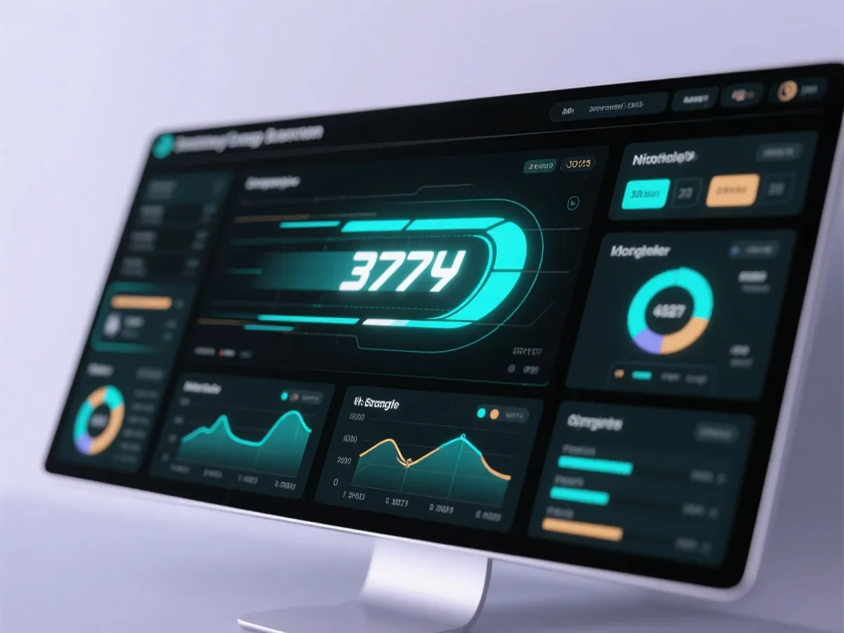 极速赛车 数据与直播展示界面