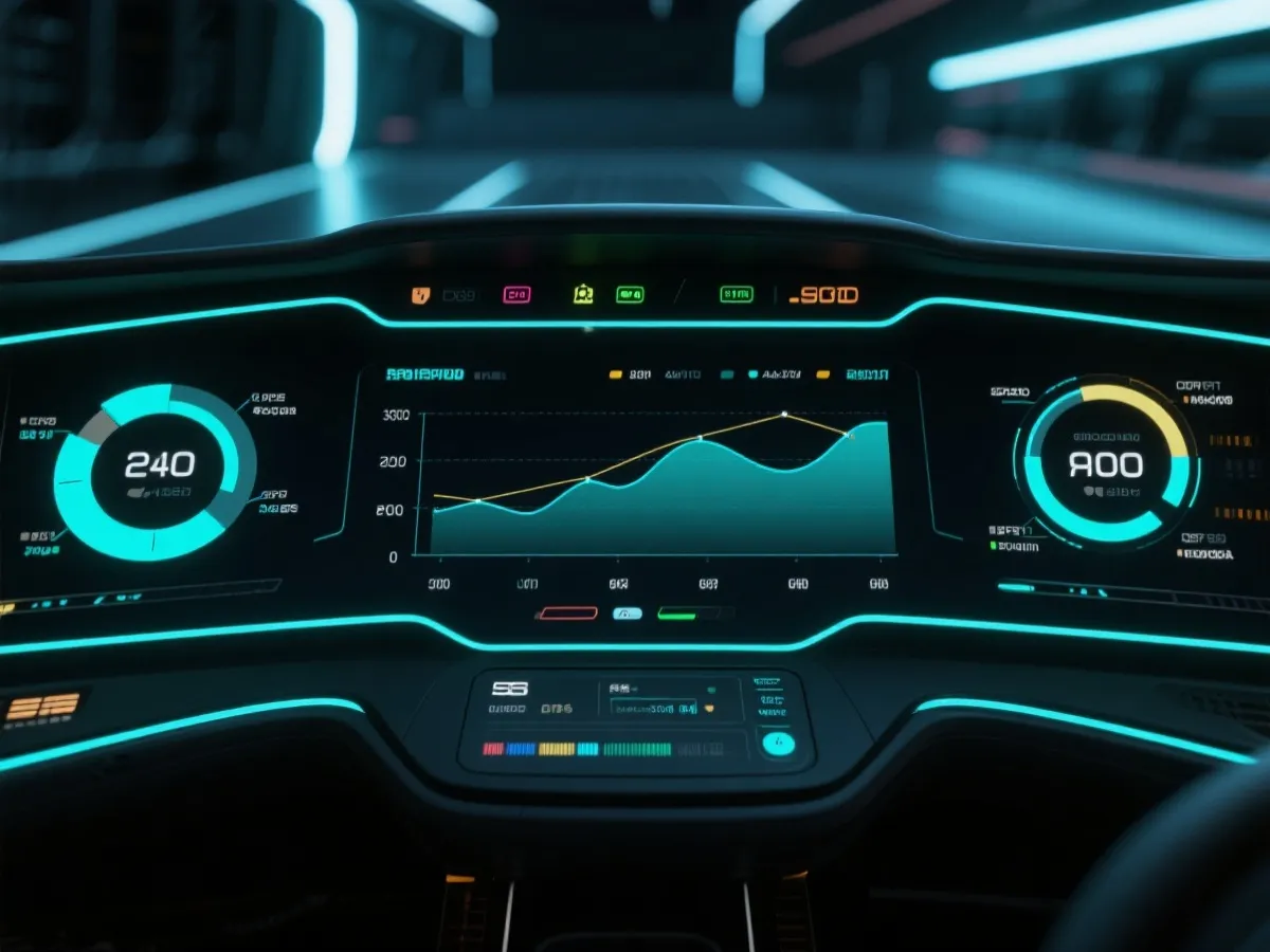 极速赛车数据趋势图表示意