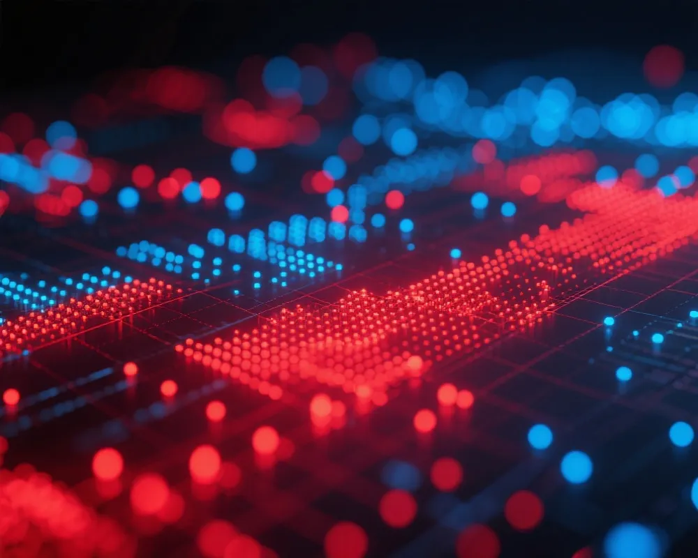 冷热走势分析示意图