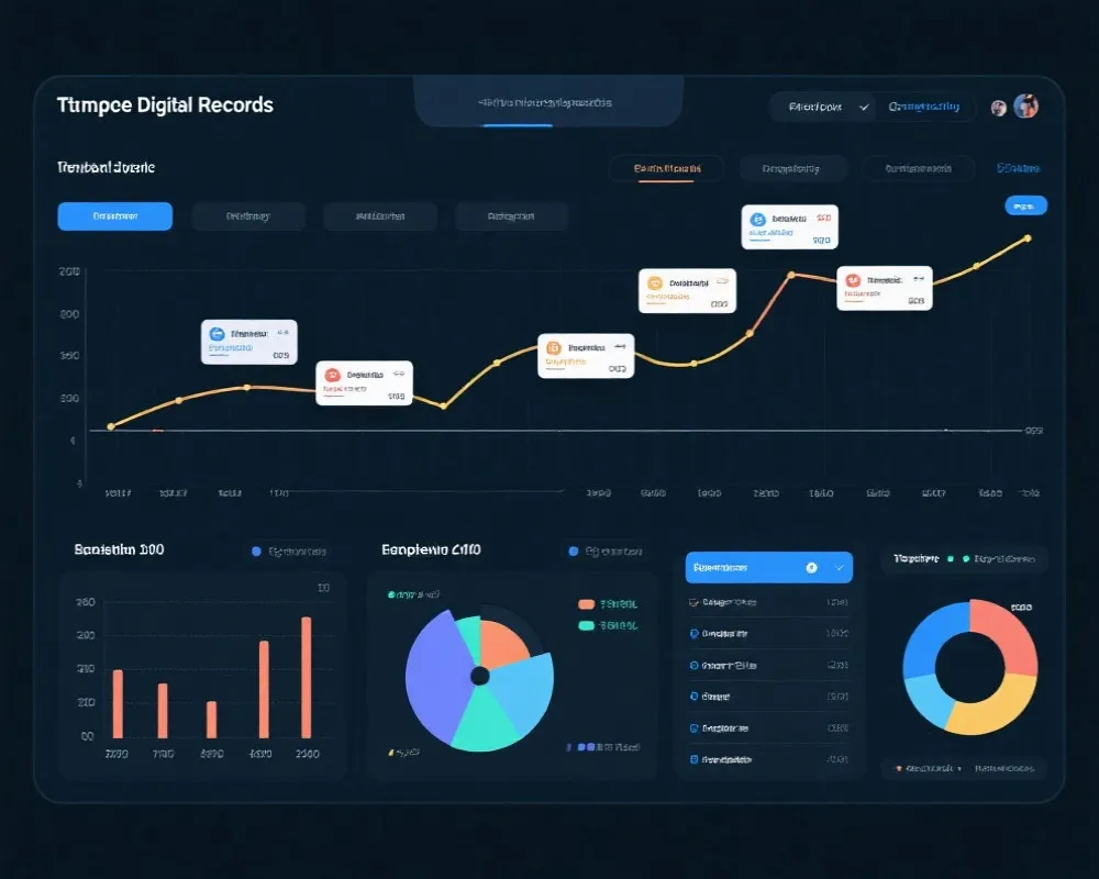 历史记录与数据回顾示意图
